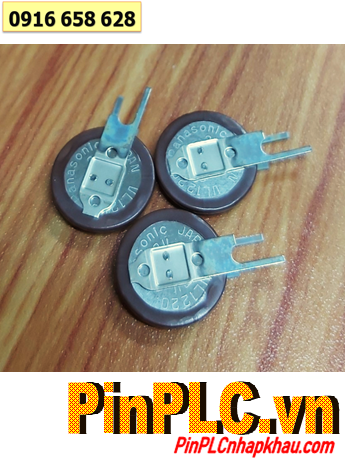 Panasonic VL1220, Pin sạc 3v lithium Panasonic VL1220 / Loại 03 chân Thép 